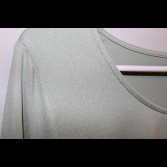 American Eagle green long sleeve crop top - Picture 4 of 4